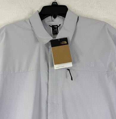 The North Face Shirt XXL Womens Top Button Up Lightrange Mystic Haze 2X New NWT