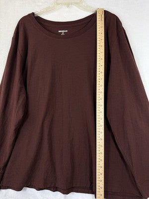Bombas T Shirt 2XL Mens Brown