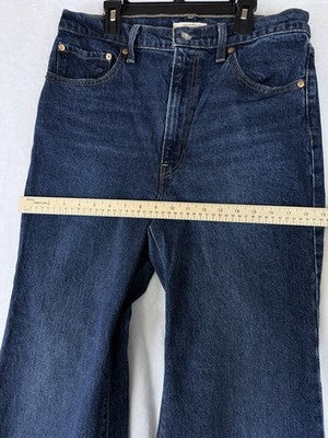 Levis Ribcage Bell Jeans 30 Womens 30x32 Blue Bell Bottom Levi’s