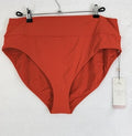 Calia Swim Bottom XL Red High Rise Wide Band Womens Tankini Swimwear New NWT