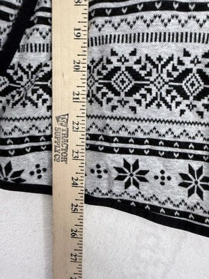 T By Talbots Tops Small Petite Long Sleeve Nordic Fair Isle Turtleneck Womens SP