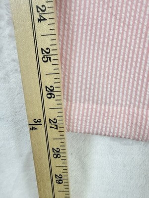 Blair Women’s Clothing Jacket Pants Large Petite Pink Seersucker Outfit Lot Set