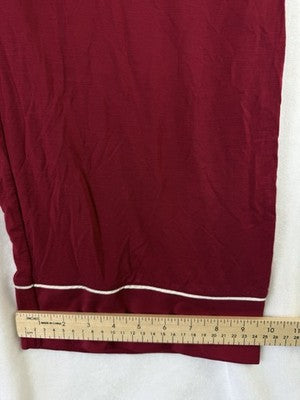 Gap Body Pajama Pants Small Petite Modal Red Knit Womens PJ New NWT