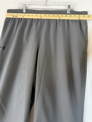 Under Armour Vital Warm Up Pants Mens 2XL HeatGear Loose Ankle Zip 1239481