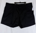 Old Navy OG Chino Shorts XXL Black High Rise Womens 5” New NWT