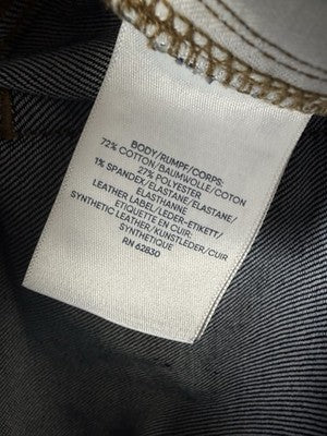 Lands End Bootcut Jeans 16 Women Dark Blue Denim High Rise