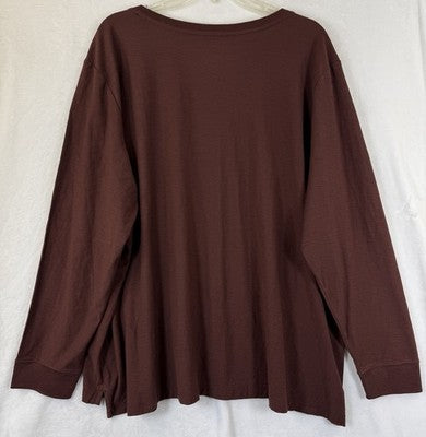 Bombas T Shirt 2XL Mens Brown