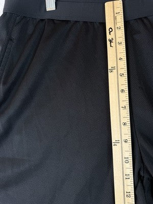 Nike Dri Fit Capri Pants XL Womens Black Loose Workout