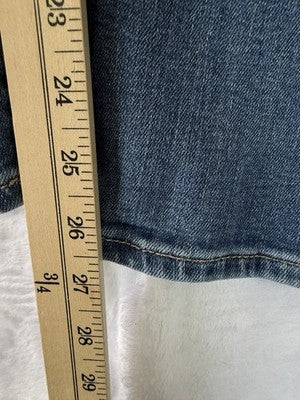 Mavi Ada Boyfriend Jeans 33 Blue Denim Womens Mid Rise Premium 33x27