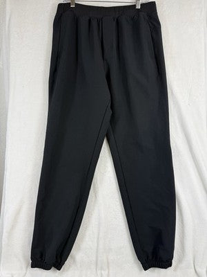 Gaiam Mens Pants Large Joggers Black Pockets Yoga Workout