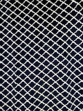 Talbots Capri Pants Size 12 Peite 12P Navy Blue Print Cotton Stretch Womens