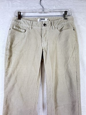 Mountain Khakis Slim Fit Corduroy Pants 2 Womens Ivory