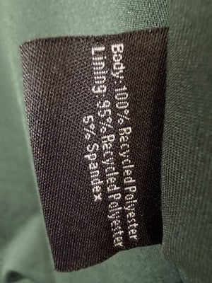 Summer Salt Sherpa Jacket Large Women Olive Green Deep Pile Full Zip Summersalt
