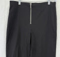 Garage Pants Medium Black High Rise Zipper Slim Womens