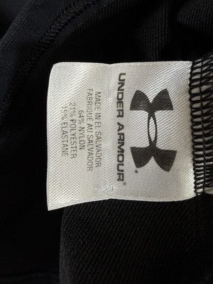 Under Armour Cold Gear Womens Medium Mock Neck Top Shirt Black ColdGear