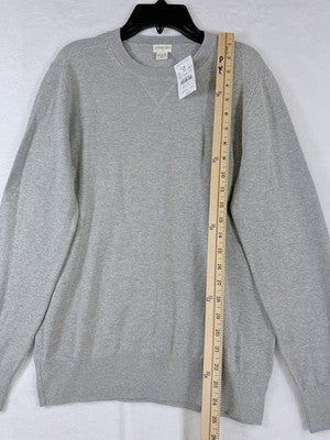 Crewcuts Sweater XL Boys Gray Long Sleeve Crew Neck 100% Cotton New NWT J Crew
