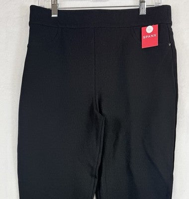 Spanx Pants XL Tall Black 4 Pocket Skinny Ponte *FlawRead* New