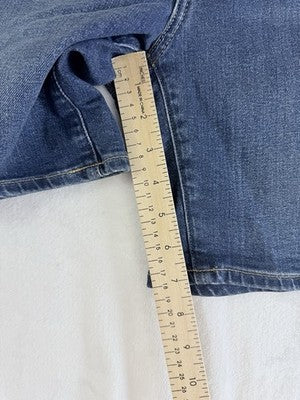 Gap 5" Mid Rise Denim Girlfriend Shorts 25 0 Women Blue Jean New NWT