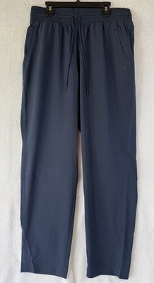 GapFit Tech Relaxed Easy Pants Medium Womens Blue Gap Fit Pull On Elastic Waist