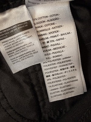 Levis 726 Flare Jeans 34 Women 34x34 Black Mid Rise Levi’s New NWT