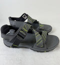 Kuru Mens Sandals 9 Current Gray Shoes Hiking Plantar Fasciitis New