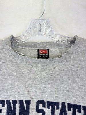 Nike Team Penn State Sweatshirt Vintage XL Mens Gray Crewneck Pullover Mens