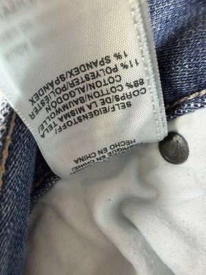 True Religion Geno Relaxed Slim Jeans 32 Mens 32x34 Blue Denim