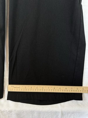 Max Studio Wide Leg Pants XL Black Pull On Womens
