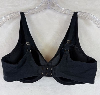 Third Love Bra 34d Cloud Cotton Perfect Coverage Underwire Black