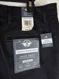 Dockers Signature Pleated Khaki Pants 32x32 Mens Black New NWT