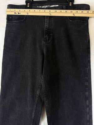 Blake Shelton Lands End Jeans Boys 20 Black Denim Kids