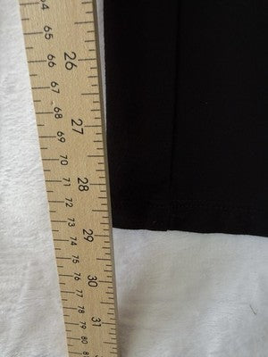 NYDJ Leggings 14W Black Ponte Knit Lift Tuck Technology Womens
