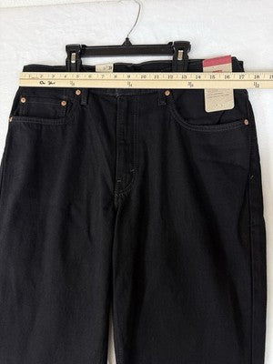 Levis 550 Relaxed Fit Jeans 34x30 Mens Black Levi’s New NWT