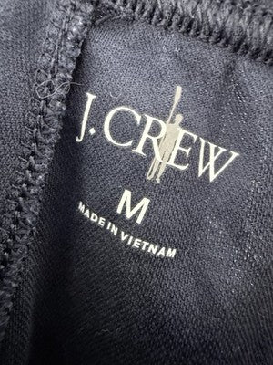 J Crew Mens Pajama Pants Medium Navy Blue Joggers Double Knit PJ