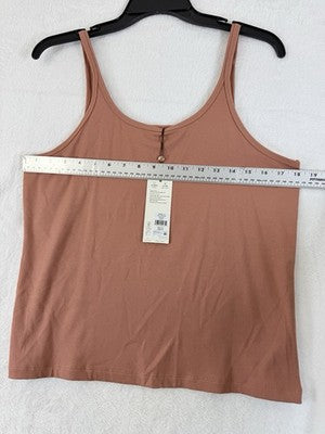 Calia Tank Top XL Rib Knit Modal Stretch Womens Workout Tops New NWT