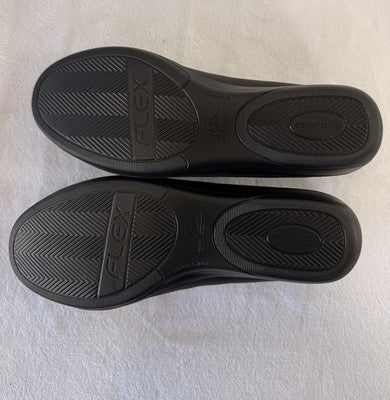 LifeStride Shoes For Women 8 Wide Infinite Loafer Black Slip On Flats