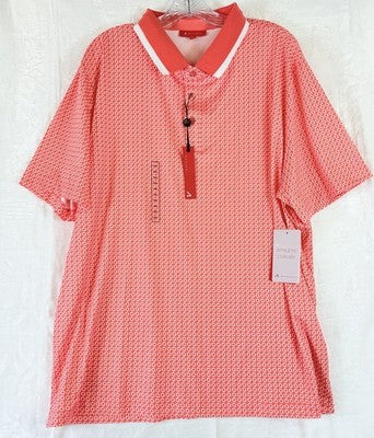 Redvanly Polo Short XXL Short Sleeve Golf New NWT