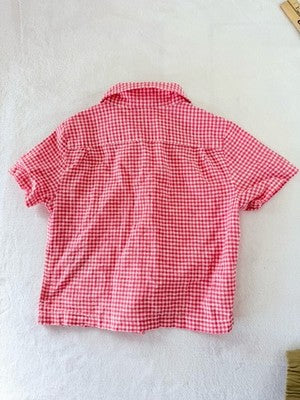 Baby Gap Boys 2t Lot Linen Polo Shirt Short Sleeve Khaki Pants New