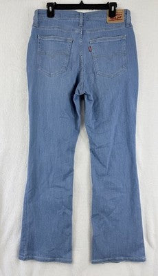 Levis Jeans Women Size 32 High Rise Bootcut 725 Blue Denim Boot Cut