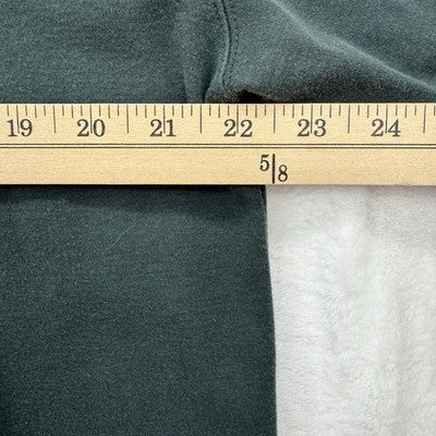 Vintage LL Bean XL Tall Mens Mock Neck Knit Shirt Green Long Sleeve