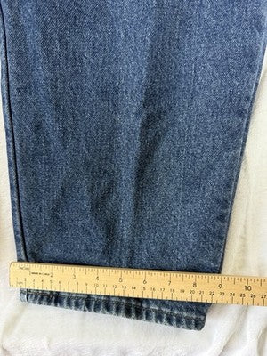 LL Bean Double L Jeans 38x30 Flannel Lined Mens Denim Comfort Waist