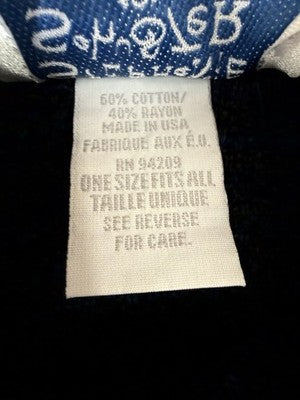 Stephanie Schuster Princess Knitwear Sweater 1X Blue Lagenlook 90s Cowl Women