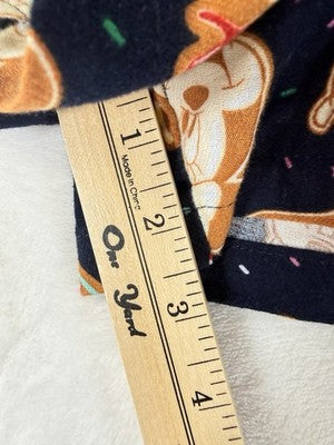 Old Navy Disney Pajamas Shorts Medium Christmas Flannel Womens Blue Mickey Mouse