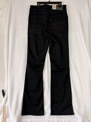 Levis 725 High Rise Bootcut 29 Jeans Womens Black 29x32 Levi’s New NWT