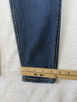 Old Navy Maternity Jeans 4 Short Full Panel Skinny Blue Womens