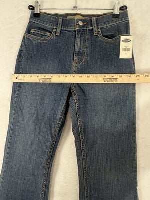 Vintage Old Navy Jeans Womens 2 Boot Cut Stretch At Waist Deadstock 1995 Y2K NEW
