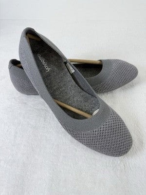 Allbirds Tree Breezers 7.5 Womens Shoes Gray Slip On Ballet Flats New