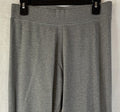 Coldwater Creek Endless Comfort Slim Leg Pants Medium Gray Knit Pull On Womens