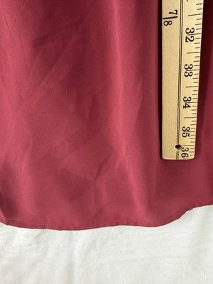 Ann Taylor Loft Dress 8 Sleeveless Fit And Flare Pink Womens