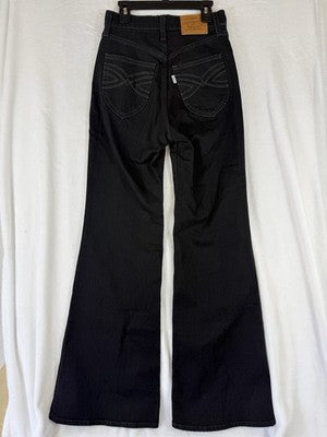 Levis Ribcage Bell Jeans 24 Womens 24x32 Black Levi’s Bell Bottoms